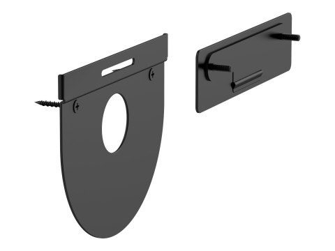 Logitech Tap Wall Mount - Zestaw do montażu kontrolera wideokonferencji - dla Room Solution Base Bundle, Huddle, Large; Tap