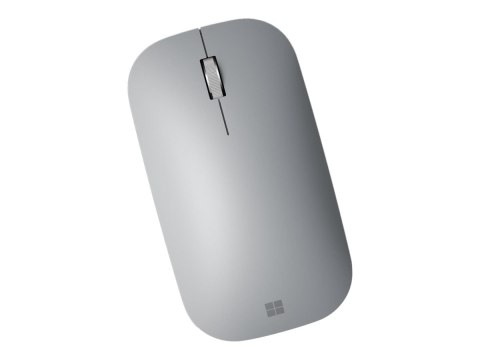 Microsoft Surface Mobile Mouse - Mysz - optyczna - 3 przyciski - bezprzewodowa - Bluetooth 4.2 - platynowy - handlowy