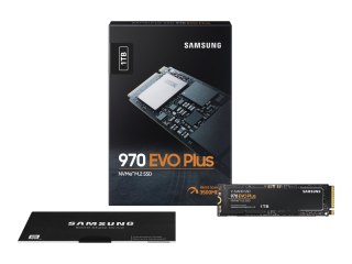 Samsung 970 EVO Plus MZ-V7S1T0BW - SSD - zaszyfrowany - 1 TB - wewnętrzny - M.2 2280 - PCIe 3.0 x4 (NVMe) - bufor: 1 GB - 256 bi