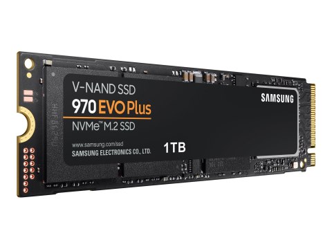 Samsung 970 EVO Plus MZ-V7S1T0BW - SSD - zaszyfrowany - 1 TB - wewnętrzny - M.2 2280 - PCIe 3.0 x4 (NVMe) - bufor: 1 GB - 256 bi