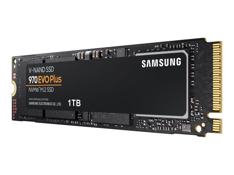 Samsung 970 EVO Plus MZ-V7S1T0BW - SSD - zaszyfrowany - 1 TB - wewnętrzny - M.2 2280 - PCIe 3.0 x4 (NVMe) - bufor: 1 GB - 256 bi