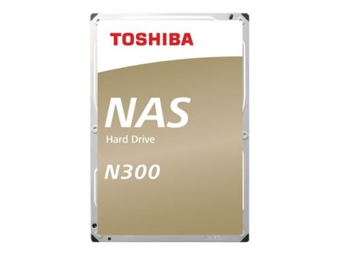 Toshiba N300 NAS - Dysk twardy - 14 TB - wewnętrzny - 3,5" - SATA 6Gb/s - 7200 obr/min - bufor: 256 MB