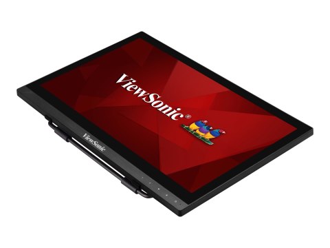 ViewSonic - Monitor LED - 16" (15.6" widoczny) - ekran dotykowy - 1366 x 768 @ 60 Hz - TN - 190 cd/m² - 500:1 - 12 ms - HDMI, VG
