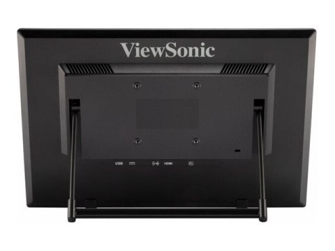 ViewSonic - Monitor LED - 16" (15.6" widoczny) - ekran dotykowy - 1366 x 768 @ 60 Hz - TN - 190 cd/m² - 500:1 - 12 ms - HDMI, VG