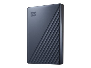 WD My Passport Ultra WDBC3C0020BBL - Dysk twardy - zaszyfrowany - 2 TB - zewnętrzny (przenośne) - USB 3.0 (USB-C złącze) - 256 b