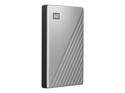 WD My Passport Ultra WDBC3C0020BSL - Dysk twardy - zaszyfrowany - 2 TB - zewnętrzny (przenośne) - USB 3.0 (USB-C złącze) - 256 b