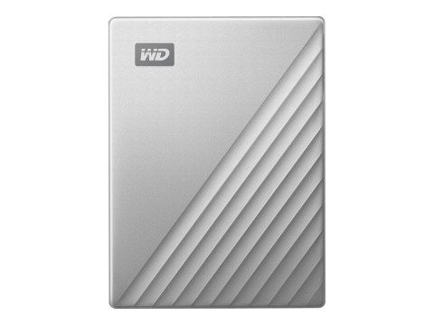 WD My Passport Ultra WDBC3C0020BSL - Dysk twardy - zaszyfrowany - 2 TB - zewnętrzny (przenośne) - USB 3.0 (USB-C złącze) - 256 b