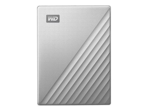 WD My Passport Ultra WDBFTM0040BSL - Dysk twardy - zaszyfrowany - 4 TB - zewnętrzny (przenośne) - USB 3.0 (USB-C złącze) - 256 b