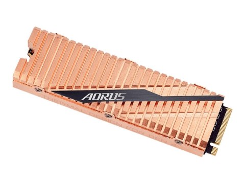 AORUS - SSD - 1000 GB - wewnętrzny - M.2 2280 - PCIe 4.0 x4 (NVMe) - bufor: 1 GB - radiator zintegrowany - dla Intel Next Unit o