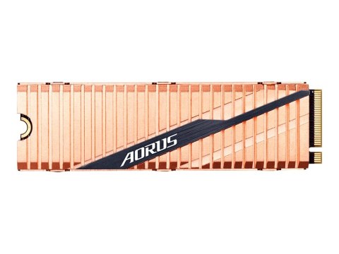 AORUS - SSD - 500 GB - wewnętrzny - M.2 2280 - PCIe 4.0 x4 (NVMe) - bufor: 512 MB - radiator zintegrowany