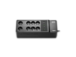 APC Back-UPS BE850G2-FR - UPS - AC 220/230 V - 520 wat - 850 VA - USB - złącza wyjściowe: 8 - Francja, Belgia - czarny