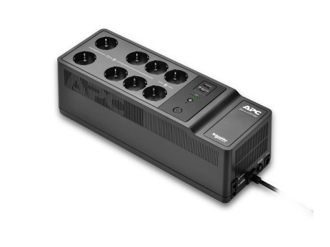 APC Back-UPS BE850G2-GR - UPS - AC 230 V - 520 wat - 850 VA - złącza wyjściowe: 8 - czarny