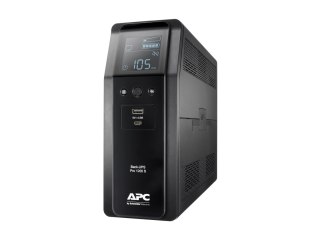 APC Back-UPS Pro BR1200SI - UPS - AC 220-240 V - 720 wat - 1200 VA - USB - złącza wyjściowe: 8 - czarny