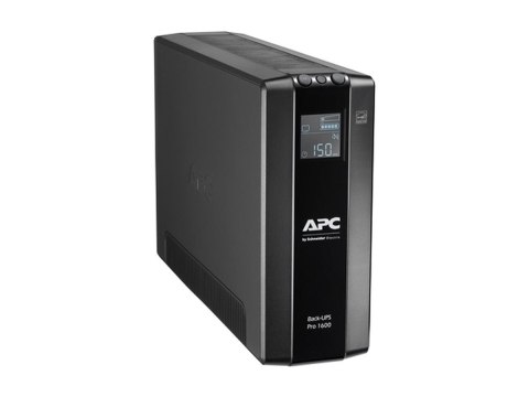APC Back-UPS Pro BR1600MI - UPS - AC 230 V - 960 wat - 1600 VA - USB - złącza wyjściowe: 8 - czarny