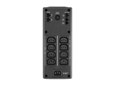 APC Back-UPS Pro BR1600MI - UPS - AC 230 V - 960 wat - 1600 VA - USB - złącza wyjściowe: 8 - czarny