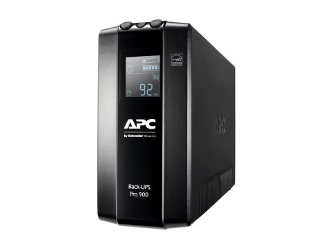 APC Back-UPS Pro BR900MI - UPS - AC 230 V - 540 wat - 900 VA - USB - złącza wyjściowe: 6 - czarny