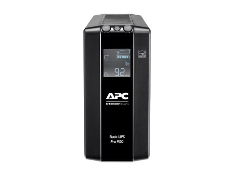 APC Back-UPS Pro BR900MI - UPS - AC 230 V - 540 wat - 900 VA - USB - złącza wyjściowe: 6 - czarny
