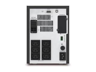 APC Easy UPS SMV SMV1500CAI - UPS - AC 220/230/240 V - 1050 wat - 1500 VA - 2 x bateria - 10 Ah - USB, RS-232 - złącza wyjściowe