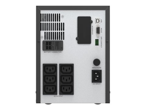 APC Easy UPS SMV SMV2000CAI - UPS - AC 220/230/240 V - 1400 wat - 2000 VA - 7 Ah - USB, RS-232 - złącza wyjściowe: 6