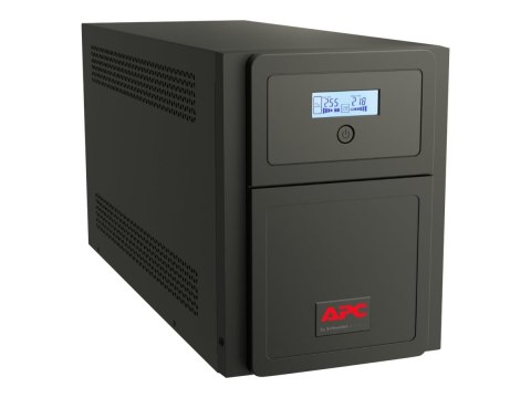 APC Easy UPS SMV SMV3000CAI - UPS - AC 220/230/240 V - 2100 wat - 3000 VA - 4 x bateria - 9 Ah - USB, RS-232 - złącza wyjściowe: