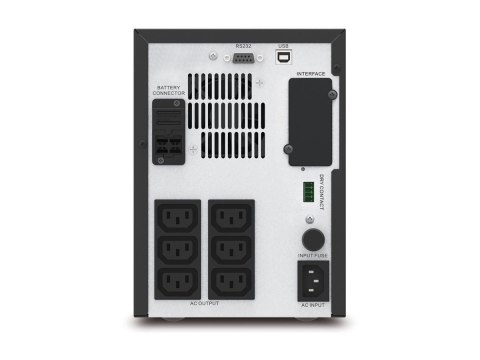 APC Easy UPS SMV SMV750CAI - UPS - AC 220/230/240 V - 525 wat - 750 VA - 7 Ah - USB, RS-232 - złącza wyjściowe: 6