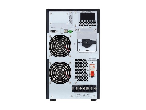 APC Easy UPS SRV SRV6KIL - UPS - AC 220-240 V - 6000 wat - 6000 VA - 1 faza - USB, RS-232 - złącza wyjściowe: 1