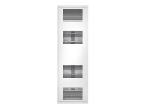 APC Li-ion Battery Rack Type E - IEC - Obudowa baterii (montowany w stojaku) - litowo-jonowa - 67 Ah - biały