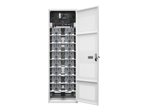 APC Li-ion Battery Rack Type E - IEC - Obudowa baterii (montowany w stojaku) - litowo-jonowa - 67 Ah - biały
