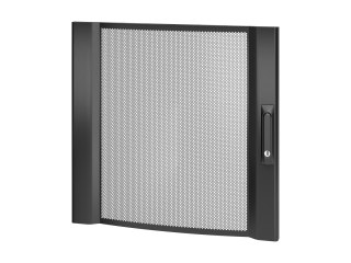 APC NetShelter SX - Drzwi stojaka - przednie - czarny - 12U - dla P/N: AR3003, AR3003SP, AR3103, AR3103SP