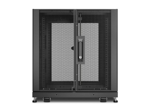 APC NetShelter SX - Stojak szafa - czarny - 12U - 19" - Zgodność z TAA - dla P/N: SMTL1500RM3UC, SMTL1500RMI3UC, SRT2200RMXLAUS,