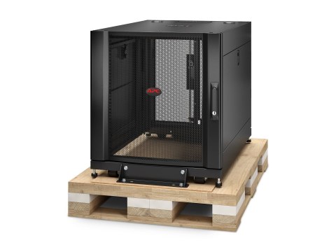 APC NetShelter SX - Stojak szafa - czarny - 12U - 19" - Zgodność z TAA - dla P/N: SURT48RMXLBP