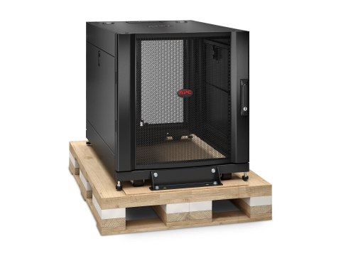 APC NetShelter SX - Stojak szafa - czarny - 12U - 19" - Zgodność z TAA - dla P/N: SURT48RMXLBP