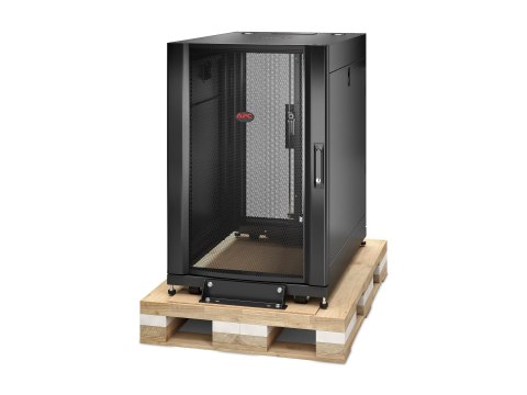 APC NetShelter SX - Stojak szafa - czarny - 18U - 19" - Zgodność z TAA - dla P/N: SURT48RMXLBP