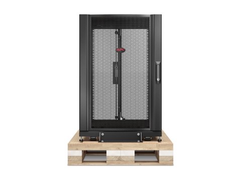 APC NetShelter SX - Stojak szafa - czarny - 18U - 19" - Zgodność z TAA - dla P/N: SURT48RMXLBP