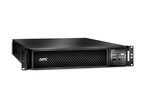 APC Smart-UPS SRT 1500VA RM - UPS (montowany w stojaku) - AC 230 V - 1500 wat - 1500 VA - Ethernet 10/100, USB, serial - złącza 