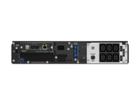 APC Smart-UPS SRT 1500VA RM - UPS (montowany w szafie rack / zewnętrzny) - AC 220/230/240 V - 1.5 kW - 1500 VA - RS-232, USB - z