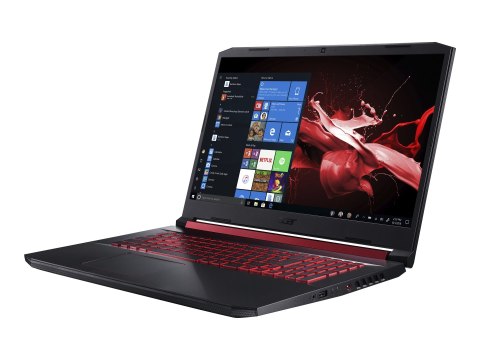 Acer Nitro 5 AN517-51-70FE - Intel Core i7 - 9750H / do 4.5 GHz - Win 10 Home 64-bit - GF GTX 1650 - 8 GB RAM - 256 GB SSD - 17.