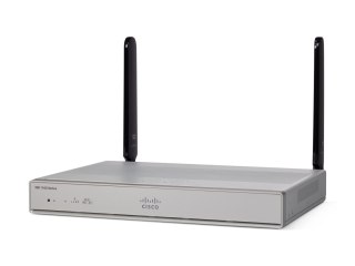 Cisco Integrated Services Router 1111 - Router - WWAN przełącznik 4-portowy - 1GbE, HDLC, Frame Relay, PPP, MLPPP, MLFR - porty 