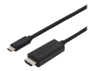 DIGITUS - Kabel przejściowy - USB-C męski do HDMI męski - 2 m - obsługa 4K