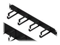 Eaton - Panel zarządzania kablami stojaka (poziom) - czarny - 1U - 19"