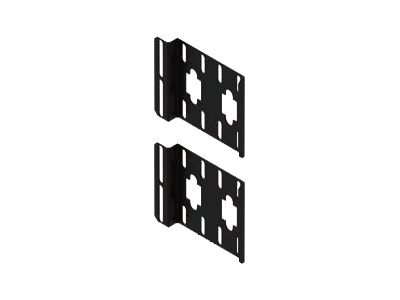 Eaton RA Series - Zestaw do montażu PDU - czarny