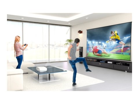 Epson EH-TW7100 - Projektor 3LCD - 3D - 3000 lumeny (biel) - 3000 lumeny (kolor) - 3840 x 2160 (2 x 1920 x 1080) - 16:9 - 4K - b