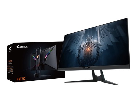 Gigabyte AORUS FI27Q - Monitor LED - 27" - 2560 x 1440 @ 165 Hz - 350 cd/m² - 1000:1 - 1 ms - 2xHDMI, DisplayPort