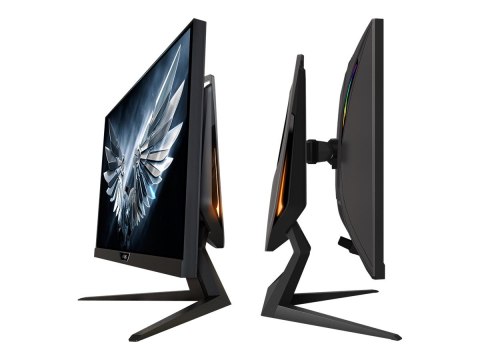 Gigabyte AORUS FI27Q-P - Monitor LED - 27" - 2560 x 1440 @ 165 Hz - IPS - 350 cd/m² - 1000:1 - 1 ms - 2xHDMI, DisplayPort