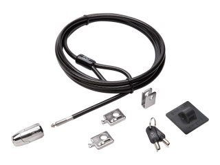 Kensington Desktop and Peripherals Locking Kit 2.0 - Supervisor Keyed - Zestaw do zabezpieczania systemu - 2.44 m