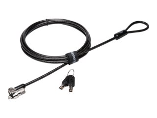 Kensington MicroSaver 2.0 Keyed Laptop Lock - Master Keyed - Kabel zabezpieczający - srebrny - 1.83 m