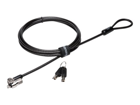 Kensington MicroSaver 2.0 Keyed Laptop Lock - Master Keyed - Kabel zabezpieczający - srebrny - 1.83 m