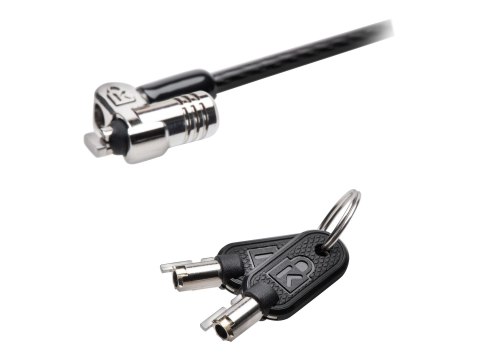 Kensington MicroSaver 2.0 Keyed Laptop Lock - Supervisor - Linka blokady - srebrny