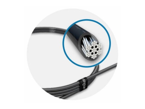 Kensington MicroSaver 2.0 Keyed Twin Laptop Lock - Master Keyed - Linka blokady - 2.44 m - Zgodność z TAA