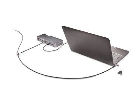 Kensington MicroSaver 2.0 Keyed Twin Laptop Lock - Master Keyed - Linka blokady - 2.44 m - Zgodność z TAA